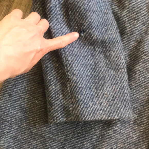 Pendleton Blazer. Blue tweed. Sz 42. Made in USA - Picture 7 of 9